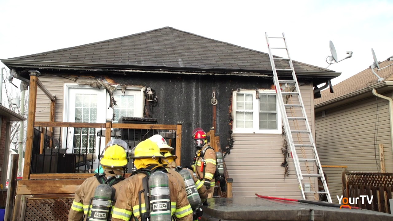 No Injuries in House Fire - YouTube