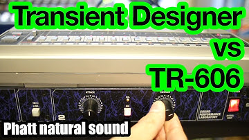 SPL Transient Designer vs Roland TR-606