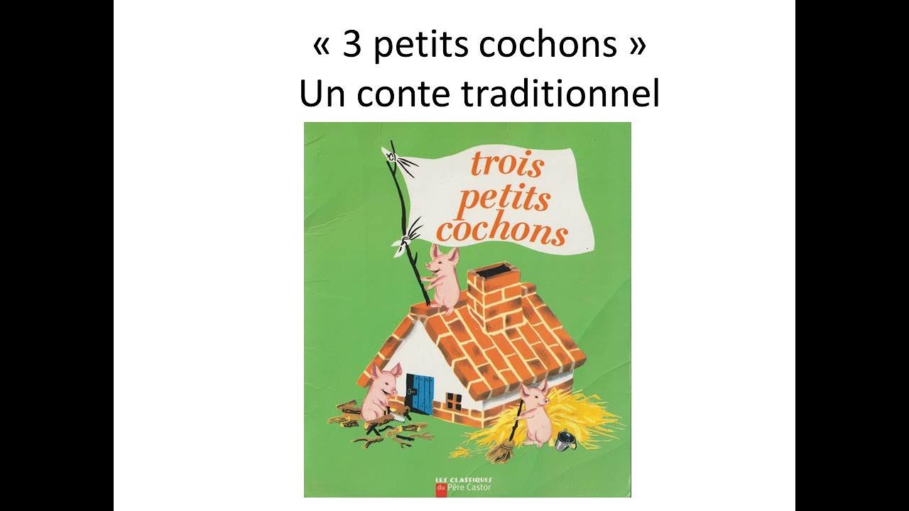 ⭐️Les trois petits cochons - Les oralbums maternelles Retz