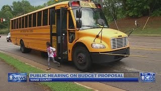Public weighs in on Wake County manager’s proposed budget