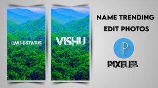 How to edit photo name pixeleb App#trending #pixellab screenshot 5