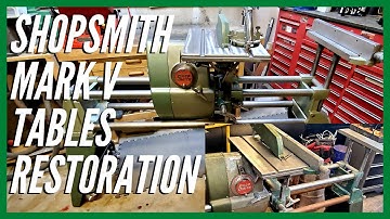 Shopsmith Mark V Tables/Accessories Restoration