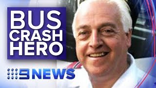 Download Lagu Survivors plea for recognition of bus crash hero who died | Nine News Australia MP3 Download Lagu Survivors plea for recognition of bus crash hero who died | Nine News Australia MP3