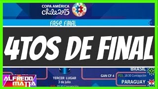 Así quedaron Cuartos de Final Copa América Chile 2015 Así quedaron Cuartos de Final Copa América Chile 2015