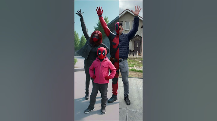 Deadpool family by Secret Vlog