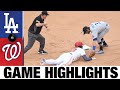 Dodgers vs. Nationals Game Highlights (7/4/21) | MLB Highlights