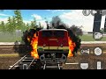 Train travel with 3D direction and view #3dindianbikesdriving3dgameindianbikedriving #gaming #gamer