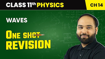 Waves - One Shot Revision | Class 11 Physics Chapter 14 | CBSE 2025-26