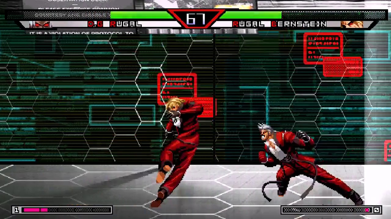 KOF WOJ XIV HD 2017 目前最好的 拳皇 MUGEN. D.G Rugal vs Rugal Bernstein Finish ...