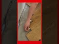 How to align, lock vinyl flooring planks correctly when installing herringbone pattern#Construction