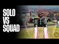 Solo vs Full Squad Gameplay : War Robots