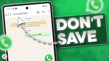 Hoe WhatsApp-berichten te versturen zonder contacten op te slaan (snel en eenvoudig)
