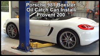 Porsche 981 Boxster catch can install. Provent 200
Description of my install of the Provent 200 catch can to the engine CCV system.
I kept in place the OEM air-oil separator and installed the unit after this prior to entry to the intake manifold. I disabled the Provent pressure regulator to keep the stock crankcase pressures. In this way the Provent acts as a filter only.
I searched for a suitable location and the right side of the engine bay was the only place that I found it would fit. Id have preferred to not attach it to the engine, but this was the only place I found that had suitable anchor points.
The DIY is reasonably extensive, with a number of factors that needed considering, hence the long video.
Im hoping to significantly reduce the amount of oil getting to the intake ports and hence the amount of carbon buildup and the need to remove the intake manifold and clean. Porsche 981 Boxster catch can install. Provent 200