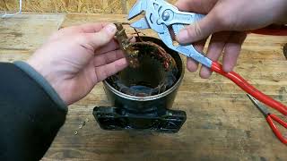 Replacing a centrifugal switch with a timer relay
