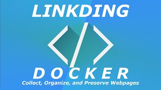 Linkding bookmark manager self-hosted with docker