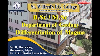 Differentiation of Magma