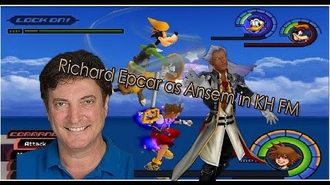 Richard Epcar as Ansem in Kingdom Hearts 1? (Battle voice replacement mod)