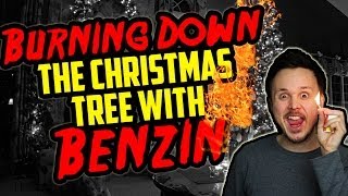 Burning Down The Christmas Tree With BENZIN! | Germanizing Retro Vlogs | 11