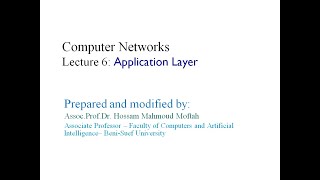 Information Computer networks Lecture 6-1 -new -  Http and Ftp protocols شرح Guide
