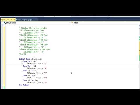 Select Case - Example