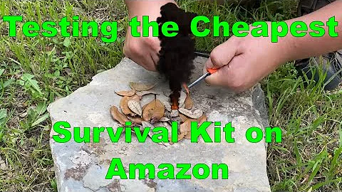 We Tested the Cheapest Survival Kit on Amazon!