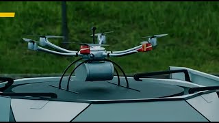 Flying Drone The Future By Switzerland Dronet