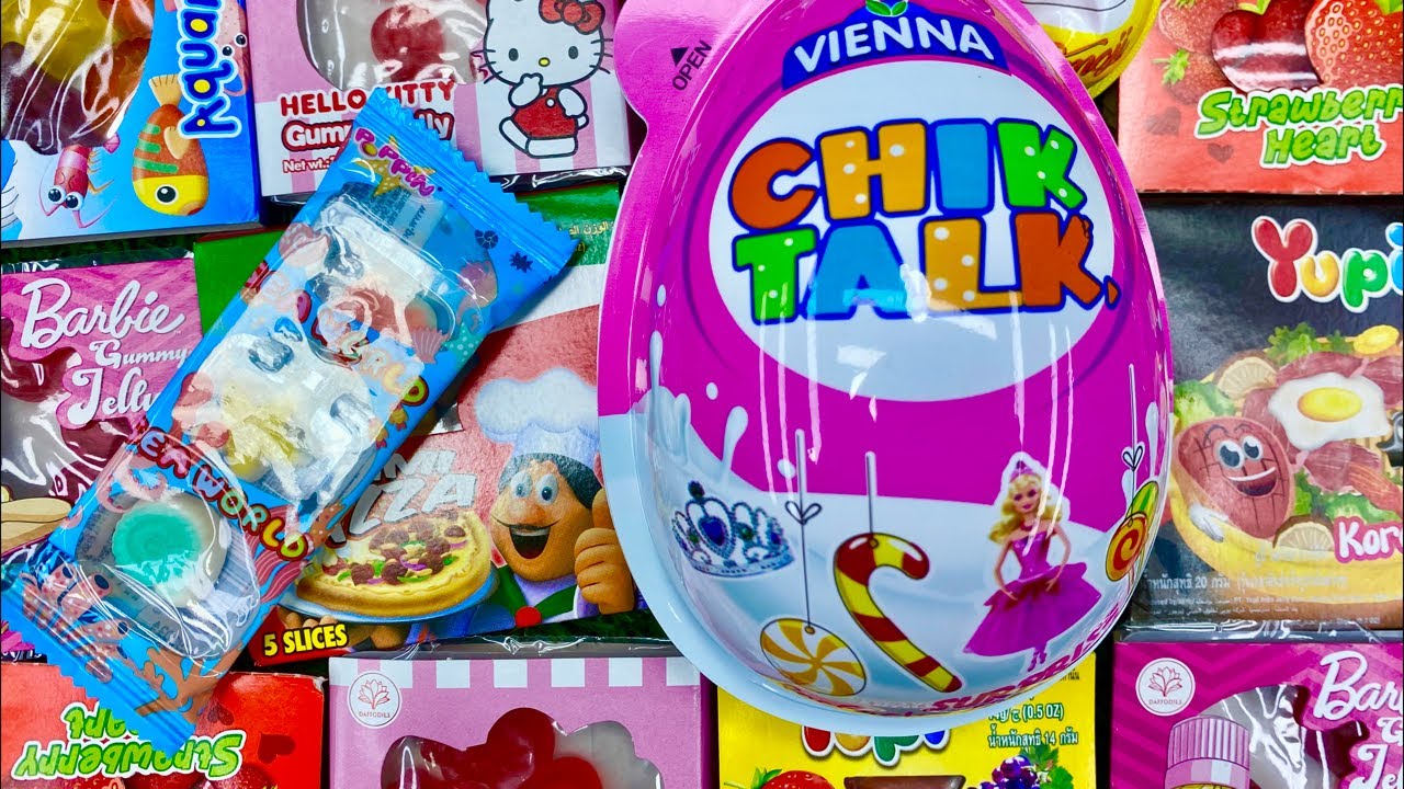 Eggs Unboxing  & Candies🍡🍭ASMR satisfying Live🍩🍫😍#asmr#satisfying #asmrlive