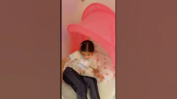 تولين بتنام داخل الخيمة 
