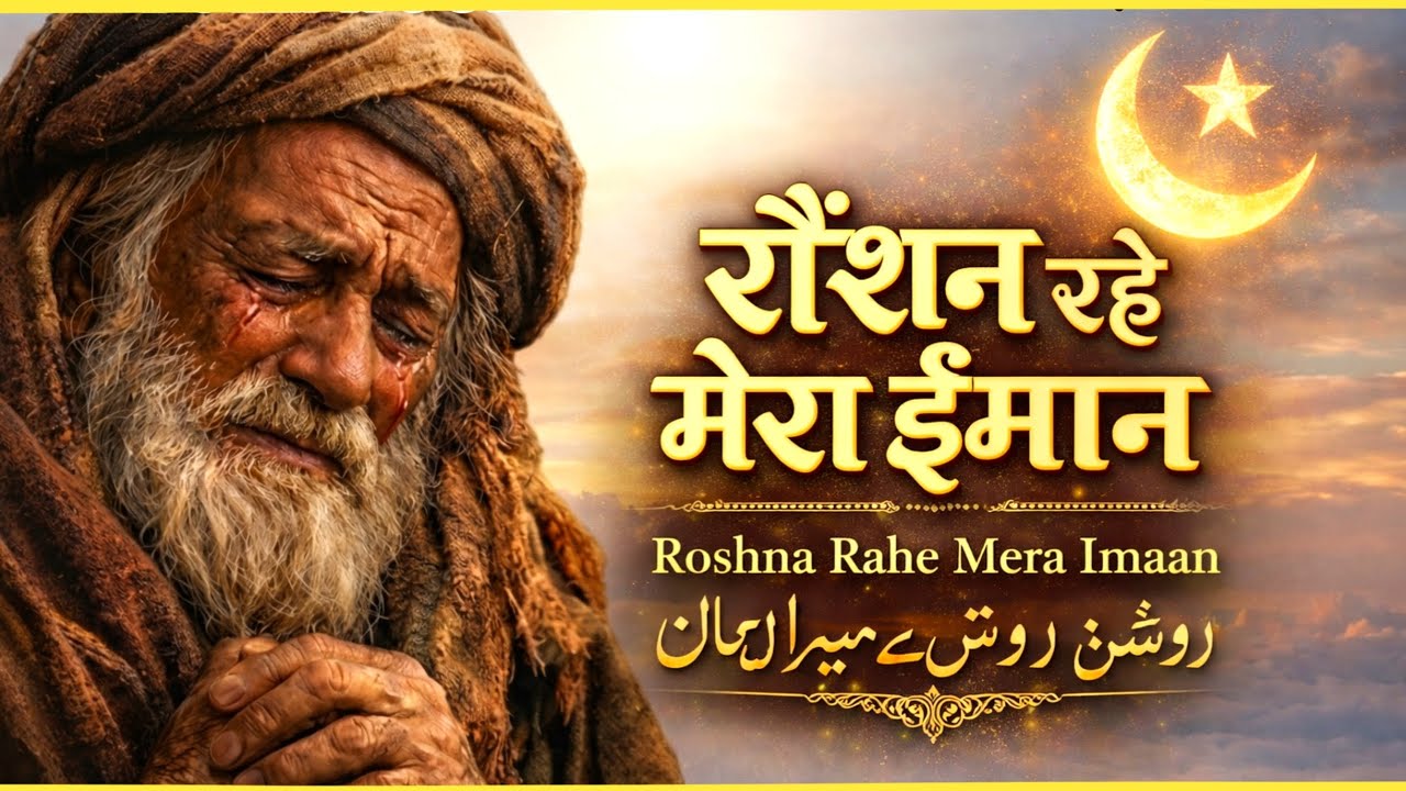 Roshna Rahe Mera Imaan | روشن رہے میرا ایمان | Beautiful Sufi Song रौशन रहे मेरा ईमान ❤️