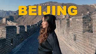 48 hours in beijing 🀄🇨🇳 great wall of china, cafes, shopping | (winter vlog)