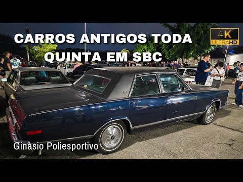 ENCONTRO DE CARROS ANTIGOS QUE MOVIMENTA SÃO BERNARDO TODA QUINTA!