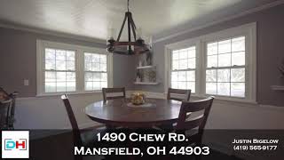 New Listing by Justin Bigelow REALTOR 1490 Chew Rd Mansfield OH