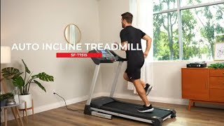 Sunny Health & Fitness | Auto Incline Treadmill - SF-T7515 screenshot 5