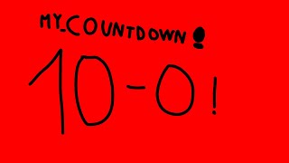 My Countdown; 10 To 0