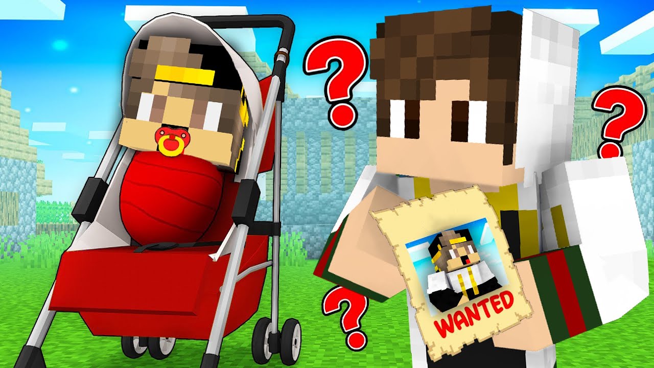 ماين كرافت ولكن انا وصديقي تحولنا الي اطفال ونحاول نكبر ( من اطفال الي كبار ) !!!🔥🔥