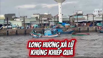 Phần 712/ Long Hương Xả Lũ..Làm Bứt Neo Ghe Trôi Tự Do Ra Ngoài Biển 