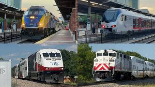 TRE, Northstar, and TEXRail Action at Elliott R., Haltom Road, and Central Station. (May 22nd, 2026)
