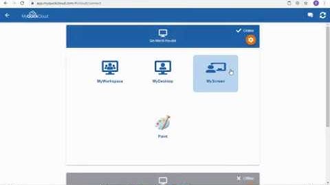 Print remotely in the MyQuickCloud WebApp