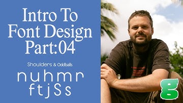 Intro To Font Design (Geometric Sans Serif) – Part 4 Shoulder Glyphs and Oddballs