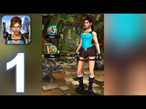 Lara Croft: Relic Run - Gameplay Walkthrough Part 1 - Levels 1-10 (iOS, Android)