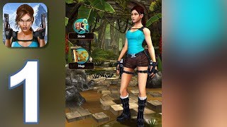 Lara Croft: Relic Run - Gameplay Walkthrough Part 1 - Levels 1-10 (iOS, Android) screenshot 1