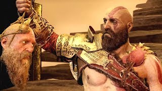 God of War - Play catching Mimir&#39;s Head