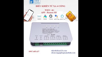 Kết nối bộ công tắc thông minh wifi 4 kênh NAKASI dùng app EWELINK và điện thoại
