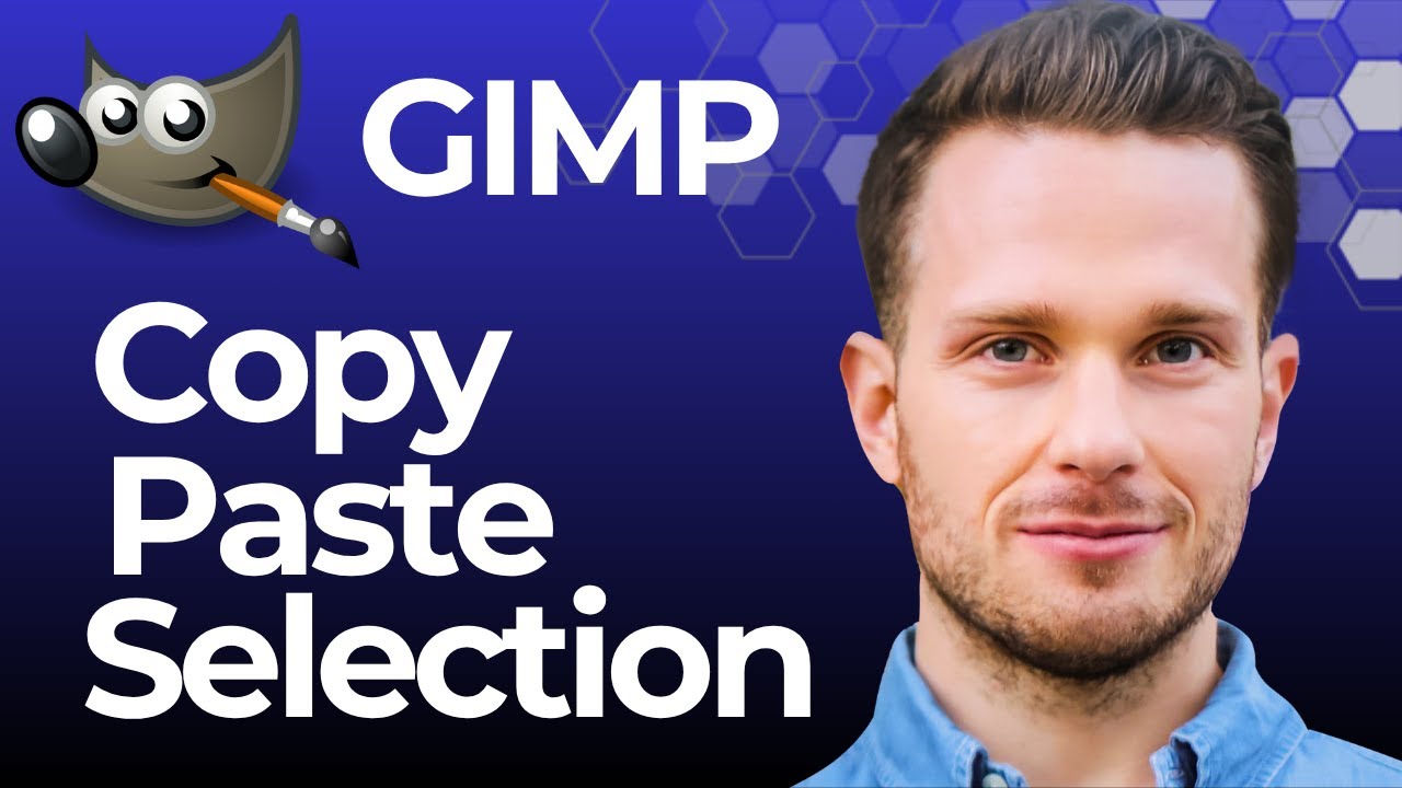 How to Copy and Paste a Selection in Gimp - YouTube