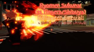 Skill Builder Jjs Jujutsu Shenanigans, 15 Fingershibuya Incident Ryomen Sukuna