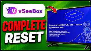 How to Reset Vseebox Remote - Step by Step | Vseebox v6 Plus Remote Pairing (Full Guide)