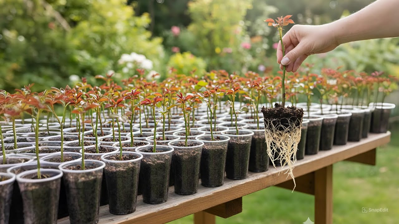The ULTIMATE Rose Propagation Guide: From Cutting to Healthy Bush (Step-by-Step)