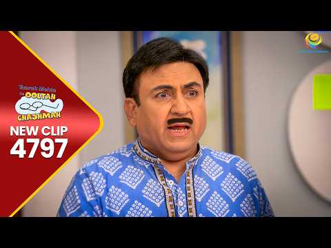 NEW! Ep 4797 - Babitaji Ko Rota Dekh Jethalal Hua Iyer Pe Gussa ! Taarak Mehta ka Ooltah Chashmah