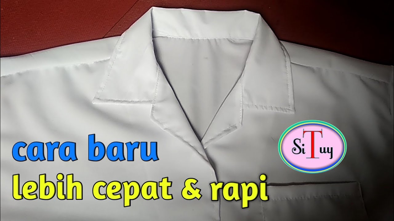 Cara Menjahit Kerah Piyama Tanpa List Atau Kerah Shiller