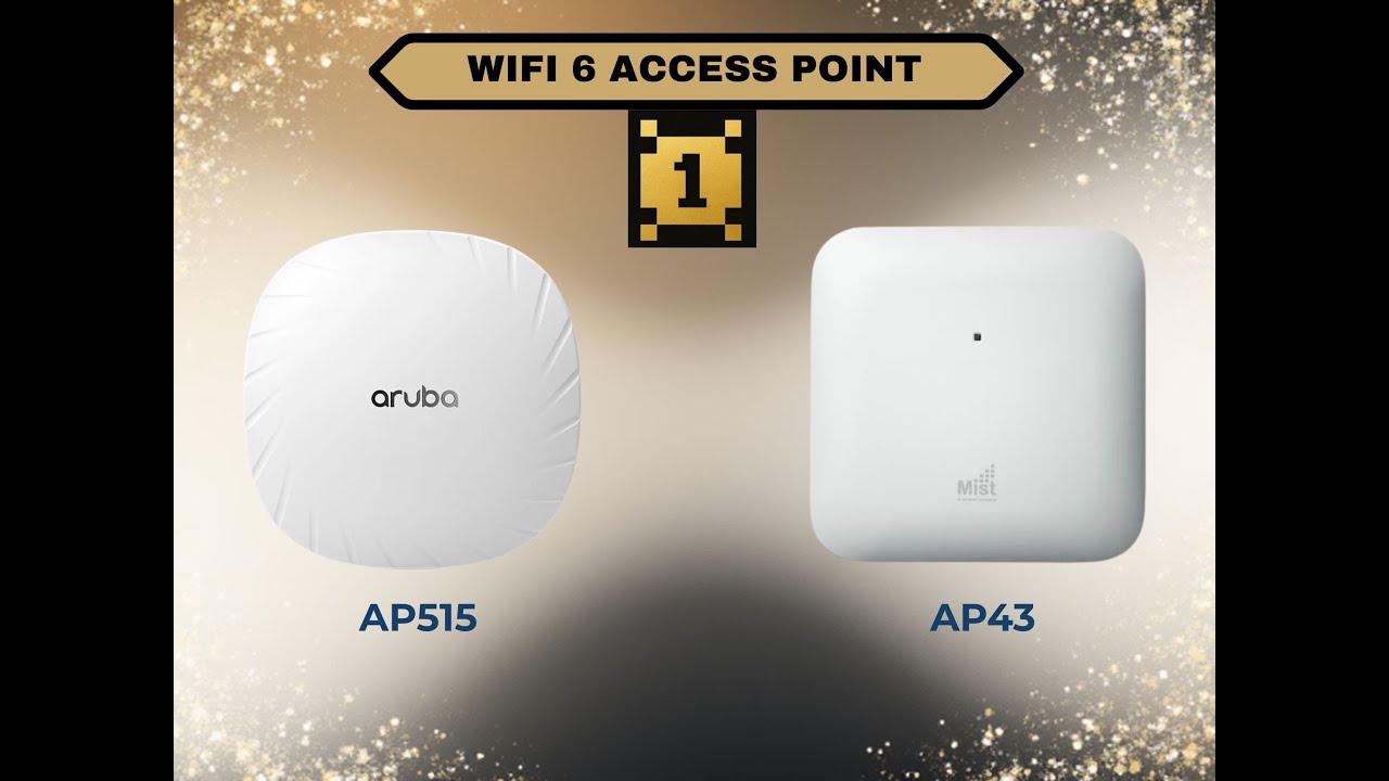 Premios Bit de Oro 2025 - Aruba AP 515 vs Juniper AP43. Comparamos los Puntos de Acceso WiFi 6